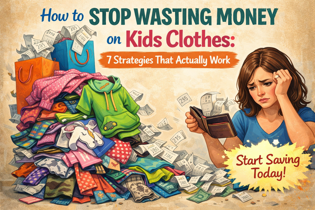 How to Stop Wasting Money on Kids’ Clothes